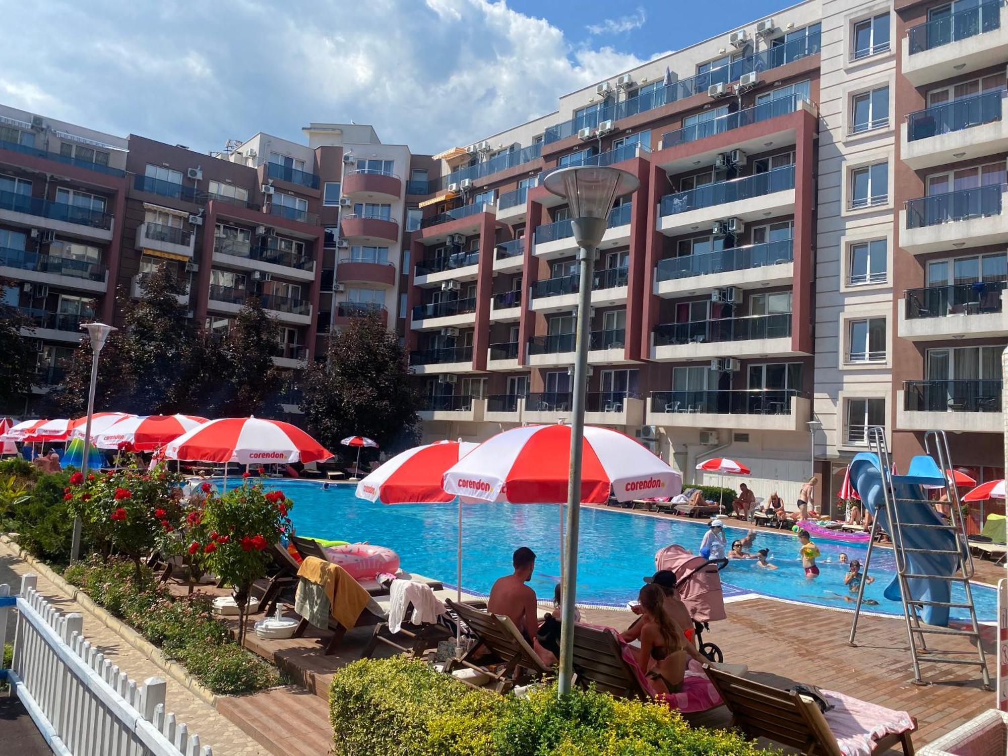 Admiral Plaza C 53 Private Cozy Studio Sunny Beach Buitenkant foto